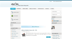 Desktop Screenshot of mcm.web.tr